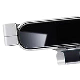 Maxbell Mini Car Vent Phone Holder Gravity Universal Hands Free Easily Clamp Bracket Argent