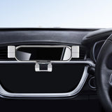 Maxbell Mini Car Vent Phone Holder Gravity Universal Hands Free Easily Clamp Bracket Argent