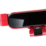 Maxbell Mini Car Vent Phone Holder Gravity Universal Hands Free Easily Clamp Bracket Red