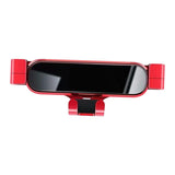 Maxbell Mini Car Vent Phone Holder Gravity Universal Hands Free Easily Clamp Bracket Red