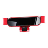 Maxbell Mini Car Vent Phone Holder Gravity Universal Hands Free Easily Clamp Bracket Red