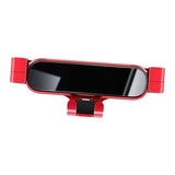 Maxbell Mini Car Vent Phone Holder Gravity Universal Hands Free Easily Clamp Bracket Red