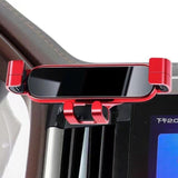 Maxbell Mini Car Vent Phone Holder Gravity Universal Hands Free Easily Clamp Bracket Red