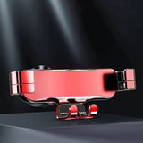 Maxbell Mini Car Vent Phone Holder Gravity Universal Hands Free Easily Clamp Bracket Red