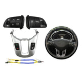 Maxbell Car Steering Wheel Audio Cruise Control Buttons Switch for Kia Sportage