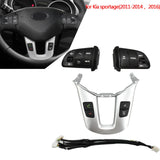 Maxbell Car Steering Wheel Audio Cruise Control Buttons Switch for Kia Sportage
