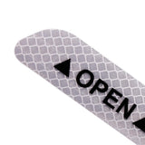 Maxbell 2Pieces Car Door Stickers Reflector Replacement Silver
