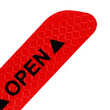 Maxbell 2Pieces Car Door Stickers Reflector Replacement Red