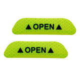 Maxbell 2Pieces Car Door Stickers Reflector Replacement Green