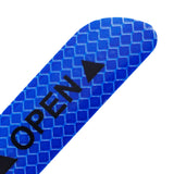 Maxbell 2Pieces Car Door Stickers Reflector Replacement Blue