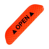 Maxbell 2Pieces Car Door Stickers Reflector Replacement Orange