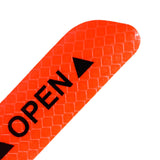 Maxbell 2Pieces Car Door Stickers Reflector Replacement Orange