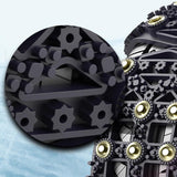 Maxbell Car Snow Chains Antiskid Adjustable Tire Chains for SUV ATV Trucks Black