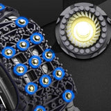 Maxbell Car Snow Chains Antiskid Adjustable Tire Chains for SUV ATV Trucks Black
