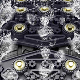 Maxbell Car Snow Chains Antiskid Adjustable Tire Chains for SUV ATV Trucks Black