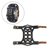 Maxbell Car Snow Chains Antiskid Adjustable Tire Chains for SUV ATV Trucks Black