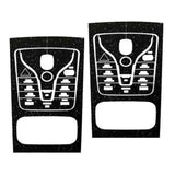 Maxbell Car Central Control Panel Sticker for Byd Atto 3 Made of PVC Material
