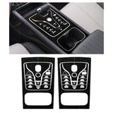 Maxbell Car Central Control Panel Sticker for Byd Atto 3 Made of PVC Material