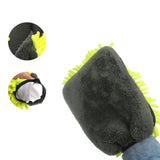 Maxbell Car Wash Mitt Microfiber Lint Free Thick Soft for Cars Boats Trucks