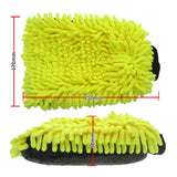 Maxbell Car Wash Mitt Microfiber Lint Free Thick Soft for Cars Boats Trucks