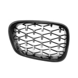 Maxbell 2 Pieces Front Kidney Grille 51137005838 for BMW 5 Series E39 528i 530D Semi Electroplating