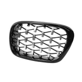 Maxbell 2 Pieces Front Kidney Grille 51137005838 for BMW 5 Series E39 528i 530D Semi Electroplating