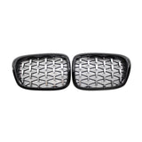 Maxbell 2 Pieces Front Kidney Grille 51137005838 for BMW 5 Series E39 528i 530D Semi Electroplating