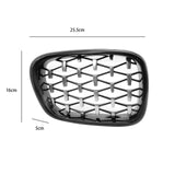 Maxbell 2 Pieces Front Kidney Grille 51137005838 for BMW 5 Series E39 528i 530D Semi Electroplating