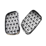 Maxbell 2 Pieces Front Kidney Grille 51137005838 for BMW 5 Series E39 528i 530D Electroplating