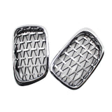 Maxbell 2 Pieces Front Kidney Grille 51137005838 for BMW 5 Series E39 528i 530D Electroplating