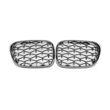 Maxbell 2 Pieces Front Kidney Grille 51137005838 for BMW 5 Series E39 528i 530D Electroplating