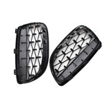 Maxbell 2 Pieces Vehicle Front Kidney Grille Grill 51137157277 for BMW E92 E93 Semiplated