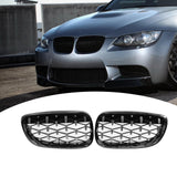 Maxbell 2 Pieces Vehicle Front Kidney Grille Grill 51137157277 for BMW E92 E93 Semiplated