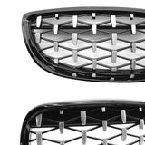 Maxbell 2 Pieces Vehicle Front Kidney Grille Grill 51137157277 for BMW E92 E93 Semiplated