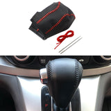 Maxbell Auto Gear Shift Knob Cover Protective for Honda Cr-V Replace Parts Black and Red