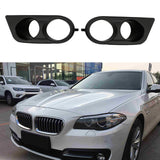 Maxbell 2 Pieces Fog Light Cover Accessories Vehicle for BMW 3 Series E46 M3 Black