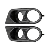 Maxbell 2 Pieces Fog Light Cover Accessories Vehicle for BMW 3 Series E46 M3 Carbon Fiber