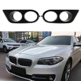 Maxbell 2 Pieces Fog Light Cover Accessories Vehicle for BMW 3 Series E46 M3 Carbon Fiber