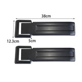 Maxbell 2Pcs Tailgate Hinge Covers Trim Durable Parts for Jeep Wrangler JK Jku