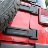 Maxbell 2Pcs Tailgate Hinge Covers Trim Durable Parts for Jeep Wrangler JK Jku