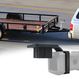 Maxbell Trailer Hitch Cover Accs Plug Rubber Tow Bar Hook Eye Cover Front Bumper 1.25 inch