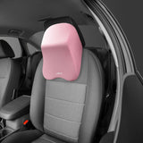 Maxbell Car Neck Pillow Interior Accessories Washable for Office bus Pink