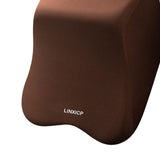 Maxbell Car Neck Pillow Interior Accessories Washable for Office bus Brown