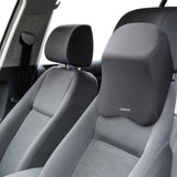 Maxbell Car Neck Pillow Interior Accessories Washable for Office bus Gray