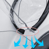 Maxbell Electric Car Charger Rain Cover Protector Easily Install Smooth Surface Clear
