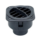 Maxbell 42mm Warm Air Vent Outlet Replacement Ventilation Black Parts for Car