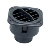 Maxbell 42mm Warm Air Vent Outlet Replacement Ventilation Black Parts for Car