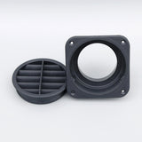 Maxbell 42mm Warm Air Vent Outlet Replacement Ventilation Black Parts for Car