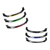 Maxbell 3 Pieces Universal Car Front Bumper Lip Kit Replaces Automotive Premium Black