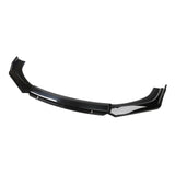 Maxbell 3 Pieces Universal Car Front Bumper Lip Kit Replaces Automotive Premium Black